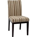 Office Star Avenue Six® Dakota Fabric Desk Chair, Mocha Stripe (DAK-M11)