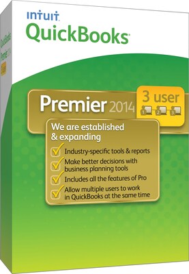 QuickBooks Premier Industry 2014 for Windows (3-User) [Download]