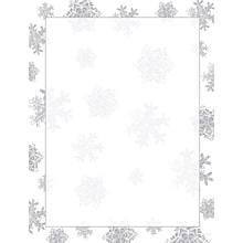 Great Papers® Holiday Stationery Icy Flakes  , 40/Count