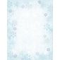 Great Papers® Holiday Stationery Blue Flakes, 80/Count