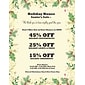 Great Papers Holiday Stationery Holly Branches, 80/Count (2013242)