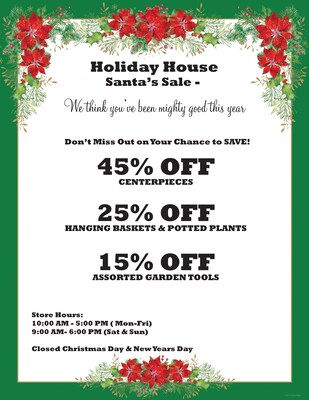 Great Papers® Holiday Stationery Poinsettia Valance  , 80/Count