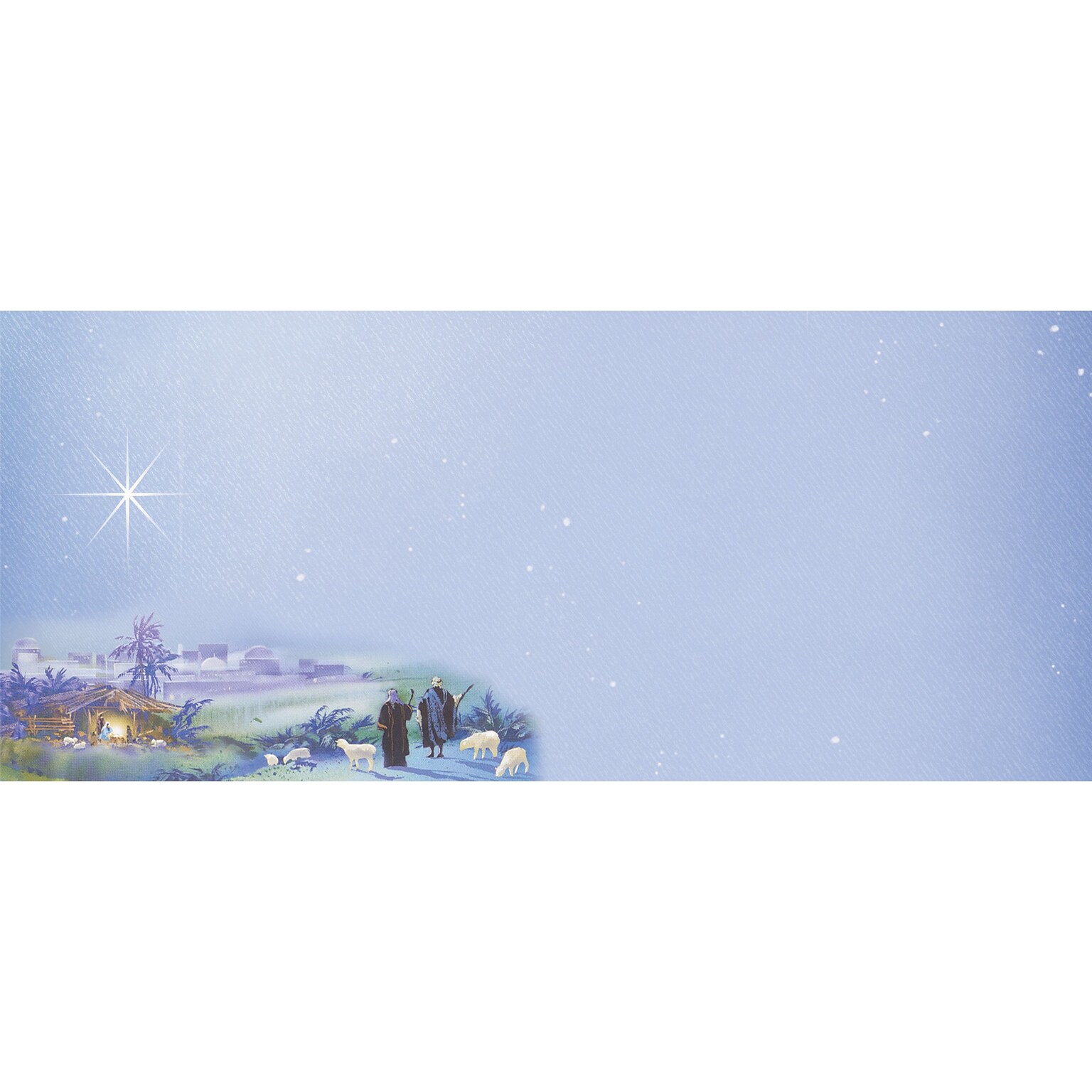 Great Papers® Holiday Card Envelopes Wonderous Light, 40/Count