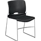 HON Olson High-Density Stacking Chair, Onyx Shell (HON4041ON)