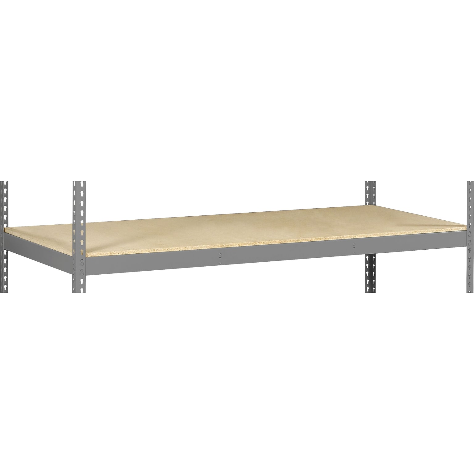 Tennsco Z-Line Long Span Extra Shelf, Supports 2,250 lb., Medium Grey, 48W x 24D