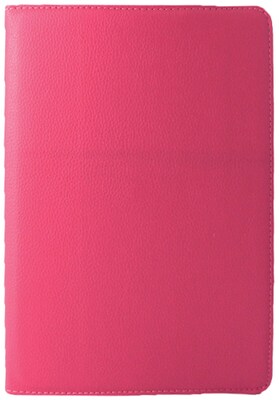 Natico 60-IM360-DPK Faux Leather Folio Case for Apple iPad Mini, Dark Pink