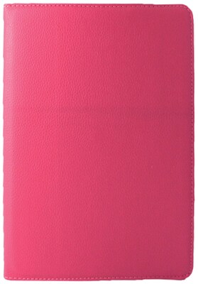 Natico 60-IM360-DPK Faux Leather Folio Case for Apple iPad Mini, Dark Pink