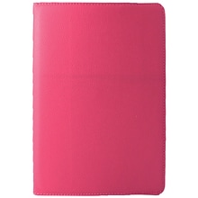 Natico 60-IM360-DPK Faux Leather Folio Case for Apple iPad Mini, Dark Pink