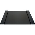 DuraPad Executive Desk Pad, Medium, Black, 19 x 30