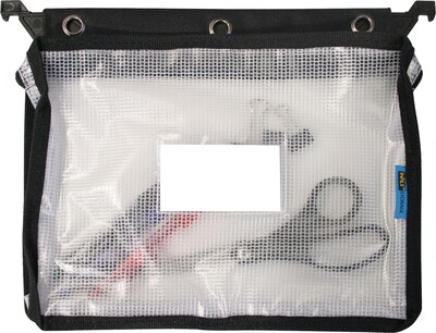 Advantus Mesh Binder Pocket, Black (50904)