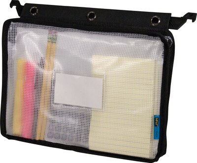 Advantus Mesh Binder Pocket, Black (50904)