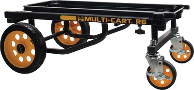 Advantus 8-Way Multi Cart Hand Truck, 500-lb. Capacity, Black (86201)