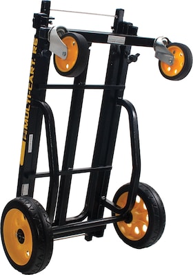 Advantus 8-Way Multi Cart Hand Truck, 500-lb. Capacity, Black (86201)