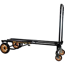 Advantus 8-Way Multi Cart Hand Truck, 500-lb. Capacity, Black (86201)