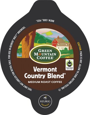 Green Mountain Bolt™ Packs, Green Mountain® Fair Trade Vermont, 18/Box