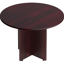 Offices to Go 42 Dia. Superior Laminate Round Conference Table, American Mahogany (TDSL42RAML)