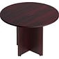 Offices to Go 42" Dia. Superior Laminate Round Conference Table, American Mahogany (TDSL42RAML)