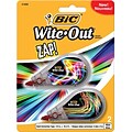 BIC Wite-Out Correction Tape, White, 2/Pack (WOMDTP21)