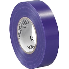 Tape Logic™ 3/4(W) x 20 yds(L) Vinyl Electrical Tape, Purple,  10/Pack
