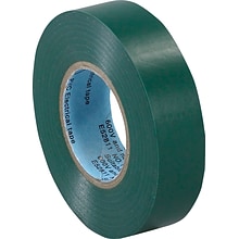 Tape Logic™ 3/4(W) x 20 yds(L) Vinyl Electrical Tape, Green,  10/Pack