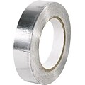 Industrial Aluminum Foil Tape, 1 x 60 yds., Silver, 36/Case
