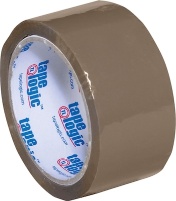 Tape Logic Acrylic Packing Tape, 1.8 Mil, 2 x 55 yds., Tan, 36/Carton (T901170T)