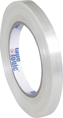 1500 Strapping Tape, 1/2 x 60 yds., Clear, 72/Case
