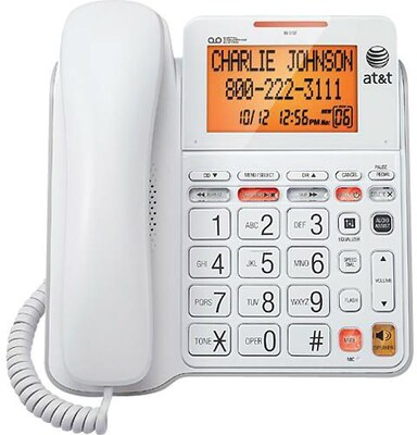 VTech® AT&T CL4940 Corded Answering System With Backlit Display