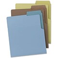 Smead Organized Up Heavyweight Vertical File Folders 75405, Letter Size, , 8.50 x 11, 25 Sheet, 6 / Pack, Assorted