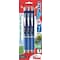 Pentel EnerGel RTX Retractable Gel Pens, Needle Tip Fine Point, Blue Ink, 3/Pack (BLN75BP3C)