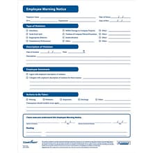 ComplyRight Employee Warning Notice Forms, 50/Pack (AR0395)