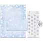 Great Papers® Holiday Stationery Kit Winter Flakes, 25/Count