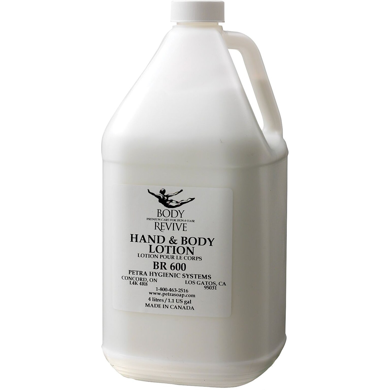 Petra Hygenic Systems Body Revive Hand & Body Lotion, 4/Carton (BR600)