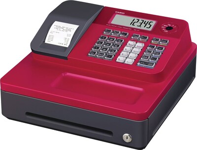 Casio® Cash Registers, SG-1 Series, Red