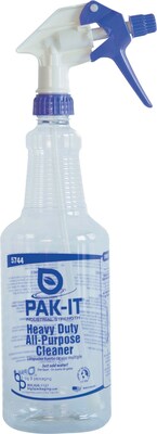 PAK-IT 32 oz. Spray Bottle with Trigger, Purple (BIG574420004001)