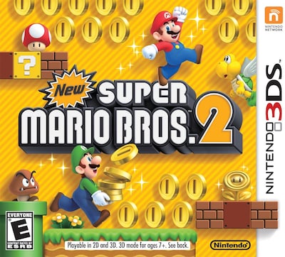 Nintendo CTRPABEE New Super Mario Bros. 2, Action & Adventure, 3DS