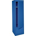 Sandusky 64 Wardrobe Steel Storage Cabinet with 1 Shelf and 1 File Drawer, Blue (HAWF171864-06)