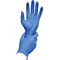 Ambitex Powder Free Blue Nitrile Gloves, XL, 100/Box (NXL400)