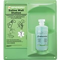 Eyesaline® Personal Eyewash Single Wall Station, One 16-oz. Bottle (32-000454-0000)