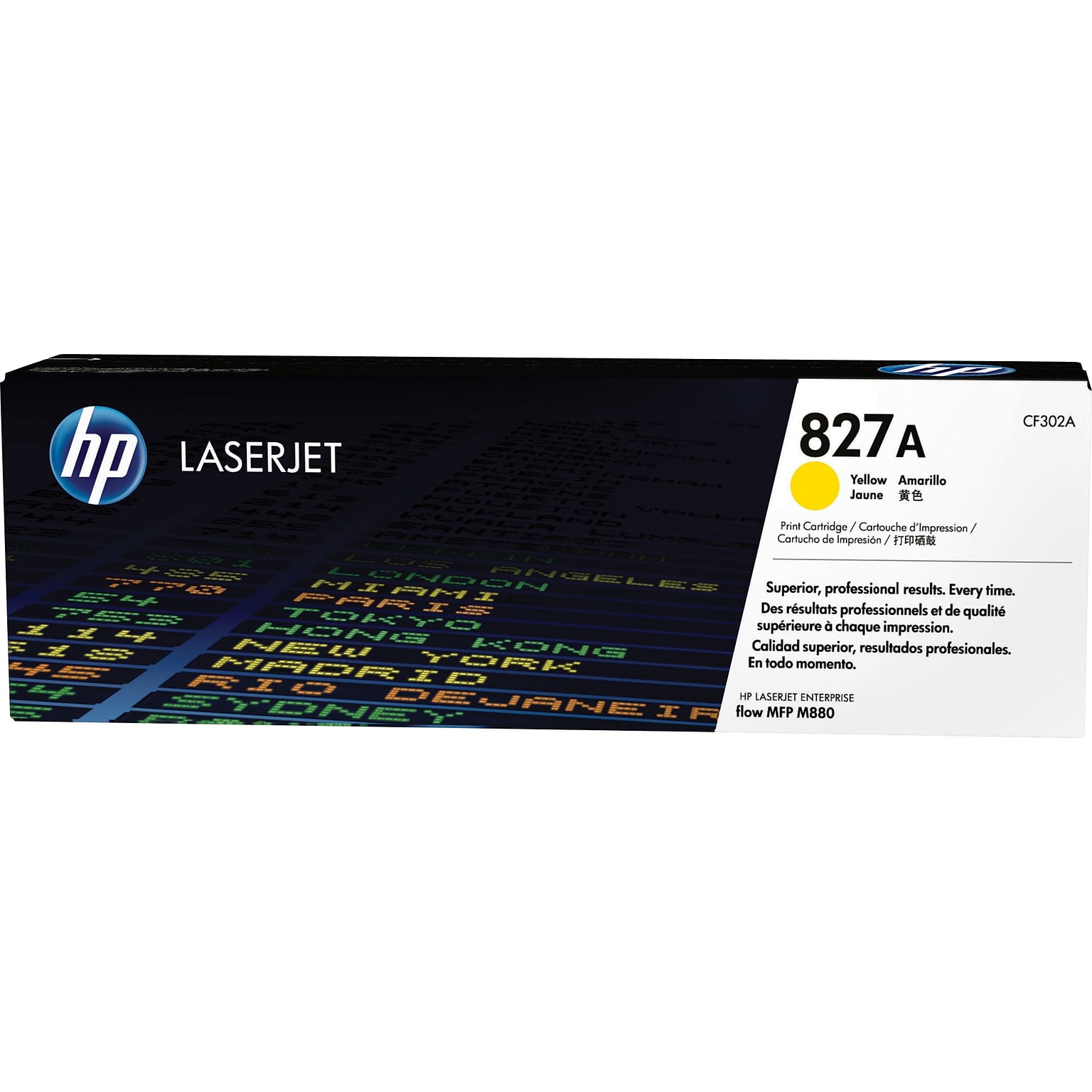 HP 827A Yellow Standard Yield Toner Cartridge (CF302A)