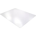 Floortex Desktex Anti-Slip Plastic Desk Pad, 19 x 24, Clear, 2/Pk (FPDE1924RA2)