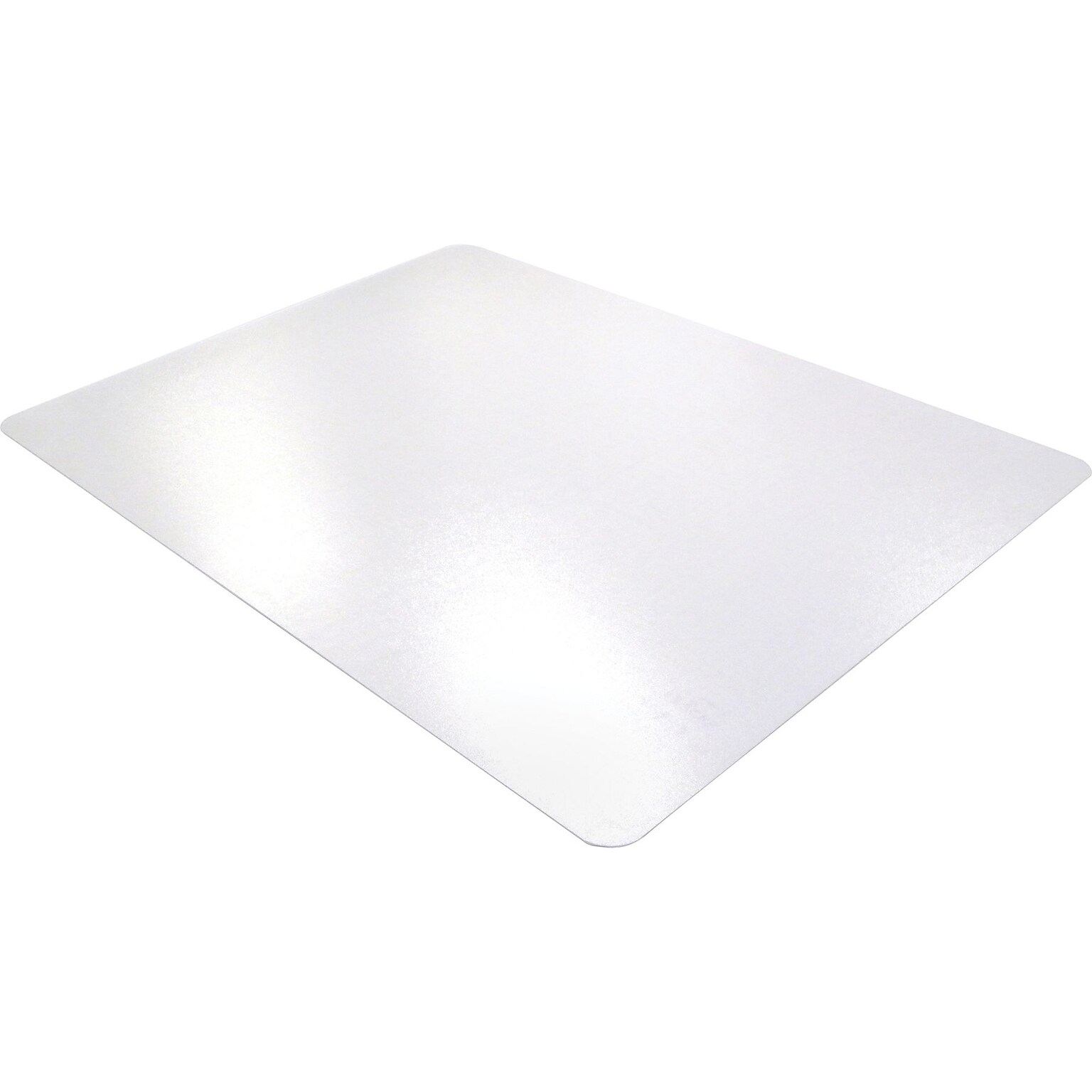 Floortex Desktex Anti-Slip Plastic Desk Pad, 19 x 24, Clear, 2/Pk (FPDE1924RA2)