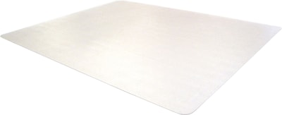 Floortex Cleartex Advantagemat Hard Floor Chair Mat, 48 x 60, Clear (PF1215225EV)