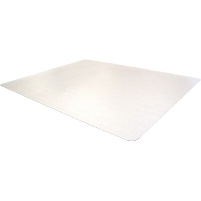 Floortex® Advantagemat® Phthalate Free 48 x 60 Rectangular Chair Mat for Hard Floors, Vinyl (PF1215225EV)