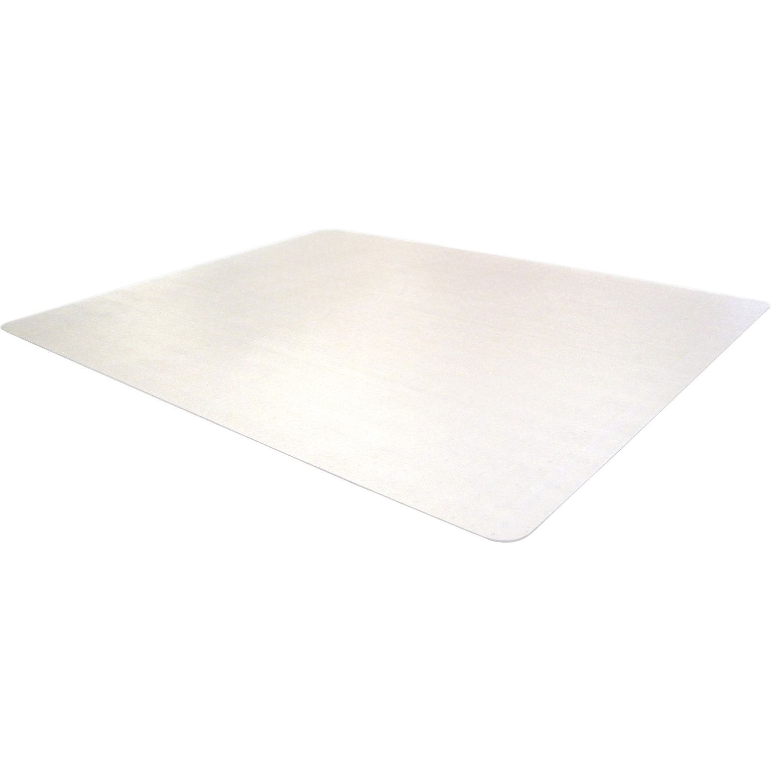 Floortex Cleartex Advantagemat Carpet Chair Mat, 45 x 53, Designed for Low-Pile Carpet, Clear (PF1113425EV)