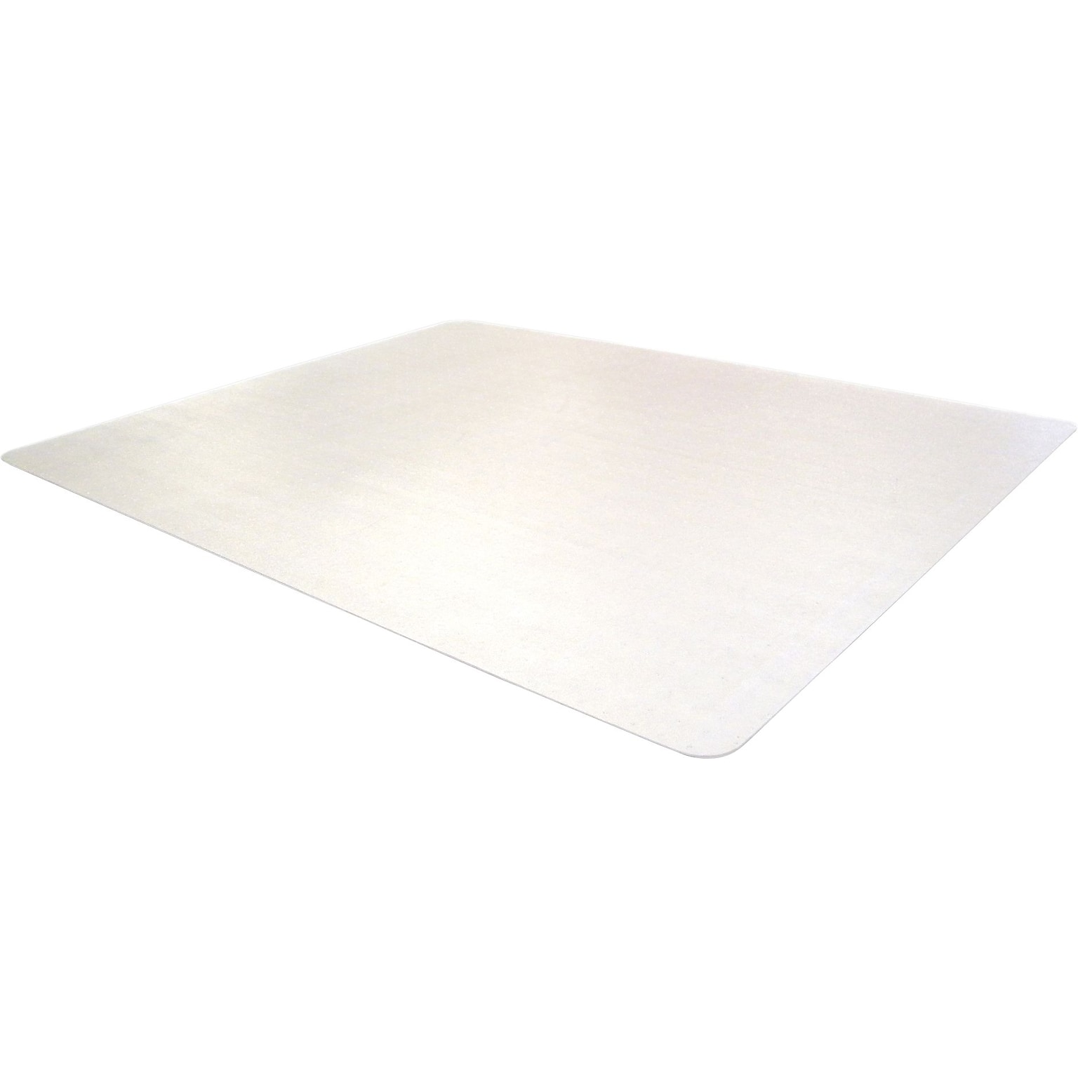 Floortex Cleartex Advantagemat Carpet Chair Mat, 45 x 53, Low-Pile, Clear (PF1113425EV)