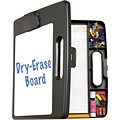 Officemate Dry-Erase Plastic Storage Clipboard, Legal Size, Black/Gray (83382)
