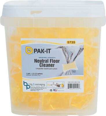 PAK-IT Neutral Floor Cleaner Lavender Scent 100 / Tub