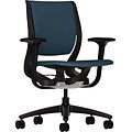 HON® Purpose Task Chair, Cerulean Fabric, Onyx Frame