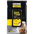 GrimeBoss® Hand Wipes, 60 Wipes/Pk (M956S8X)